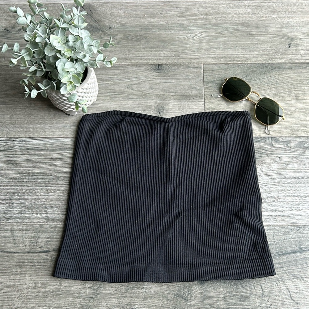 Dynamite Ribbed Tube Top